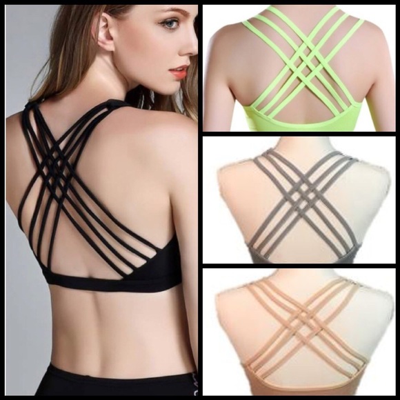 Boutique Other - ✨Last one✨Criss Cross Back Padded Bralette